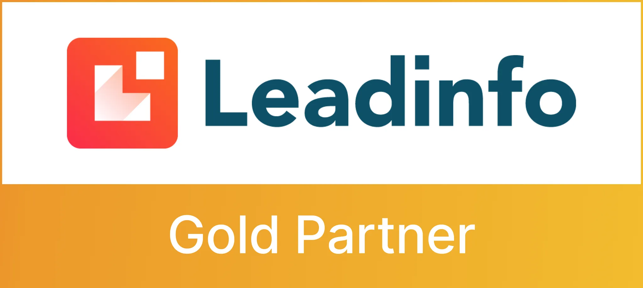 ConversieOnline Gold Partner x Leadinfo